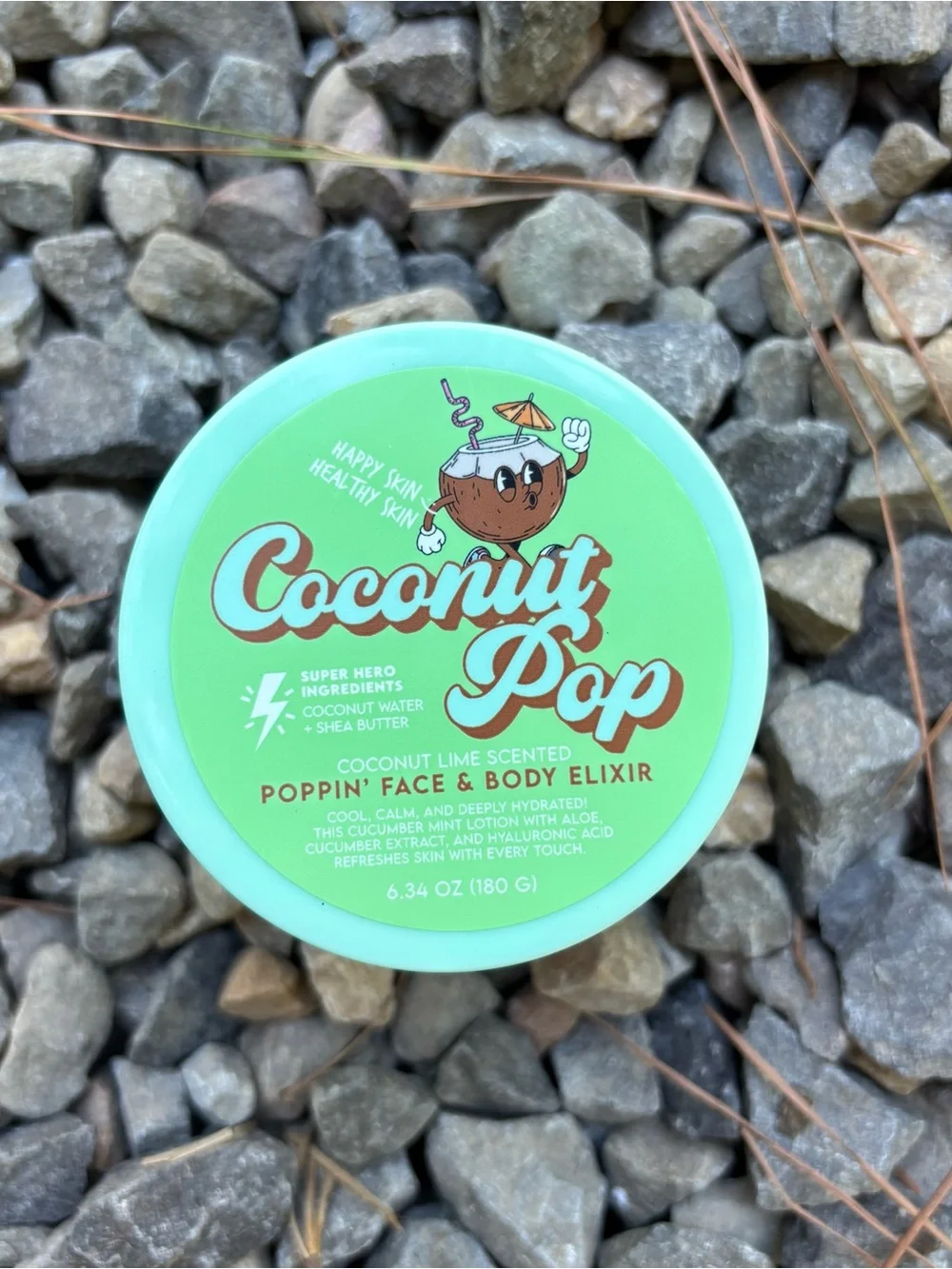 NEW Happy Skin Poppin Face & Body Elixir Lot (Blueberry, Grape & Coconut Pop)